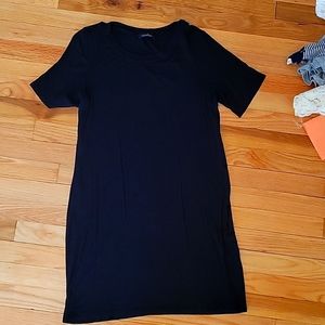 Black stretchy dress